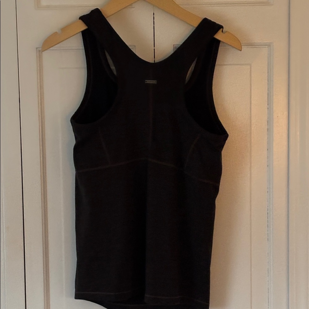 Prana Grey/Black Racerback Tank - Sleek Performance Top - Picture 5 of 5